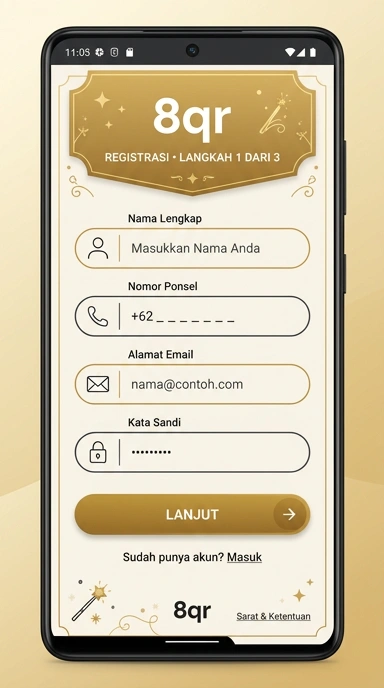 Panduan Mendaftar Akun Baru 8qr dengan Mudah