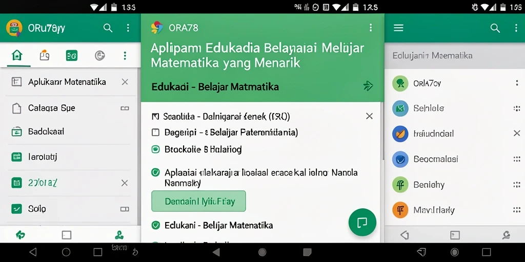 Tampilan antarmuka pengguna yang menarik dan interaktif.