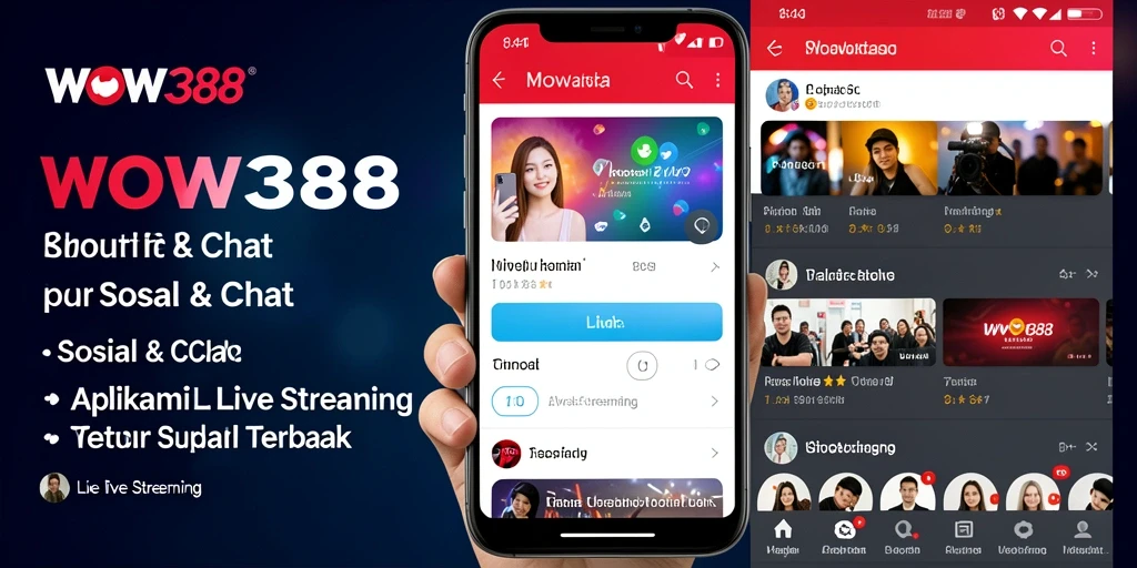 Antarmuka WOW388 yang interaktif untuk pengalaman Live Streaming yang menyenangkan.